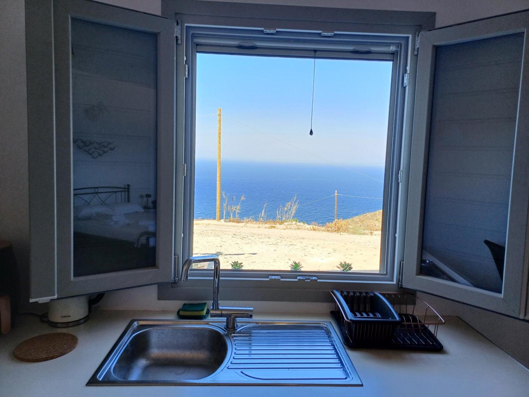 'Nektarios' Cycladic House With Sunrise And Sea View!! Lägenhet Oía Exteriör bild